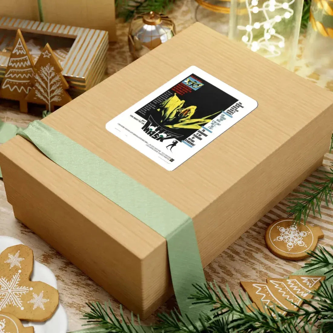 THE MASK 1961 Movie Poster - STICKER Vinyl Kiss-Cut Decal - The Sticker Space