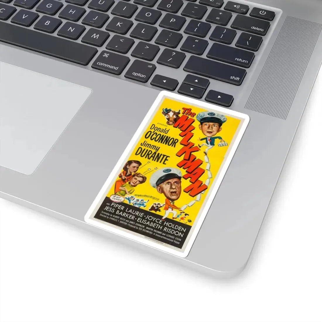 The Milkman 1950 Movie Poster - STICKER Vinyl Kiss-Cut Decal - The Sticker Space