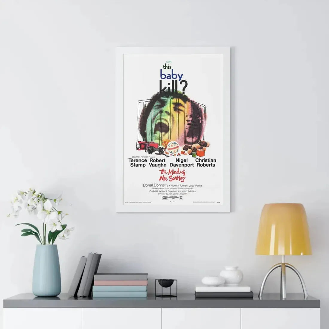 THE MIND OF MR SOAMES 1970 - Framed Movie Poster - The Sticker Space