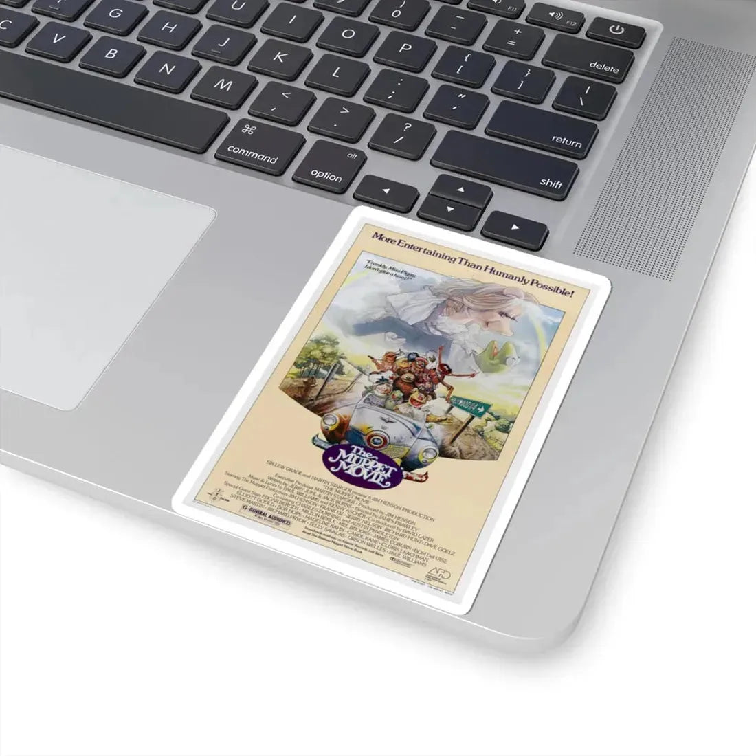 The Muppet Movie 1979 Movie Poster - STICKER Vinyl Kiss-Cut Decal - The Sticker Space