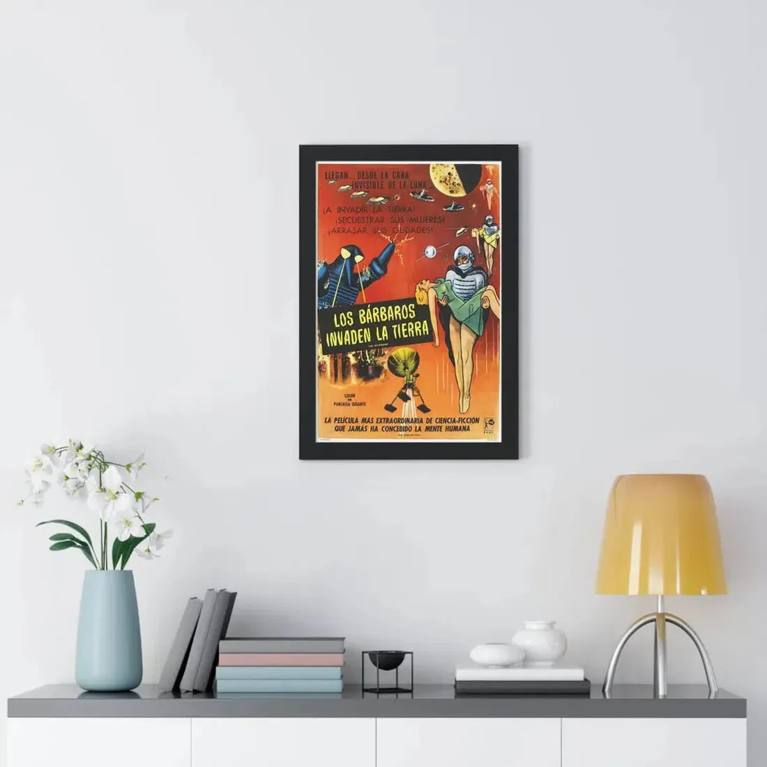 THE MYSTERIANS (2) 1957 - Framed Movie Poster - The Sticker Space