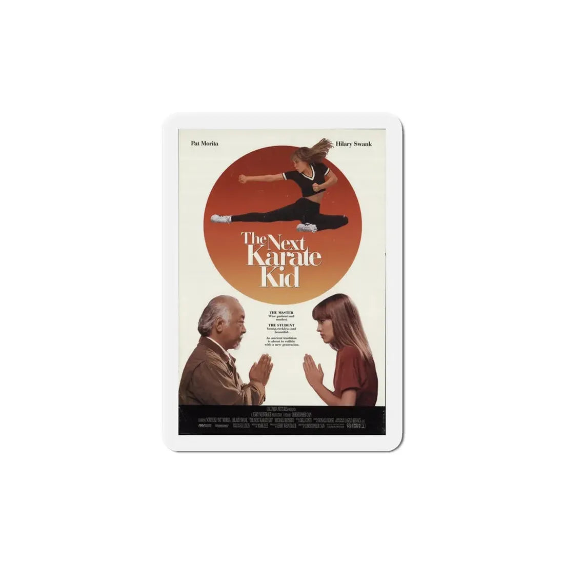The Next Karate Kid 1994 Movie Poster Refrigerator Magnet 6 Inch - The Sticker Space