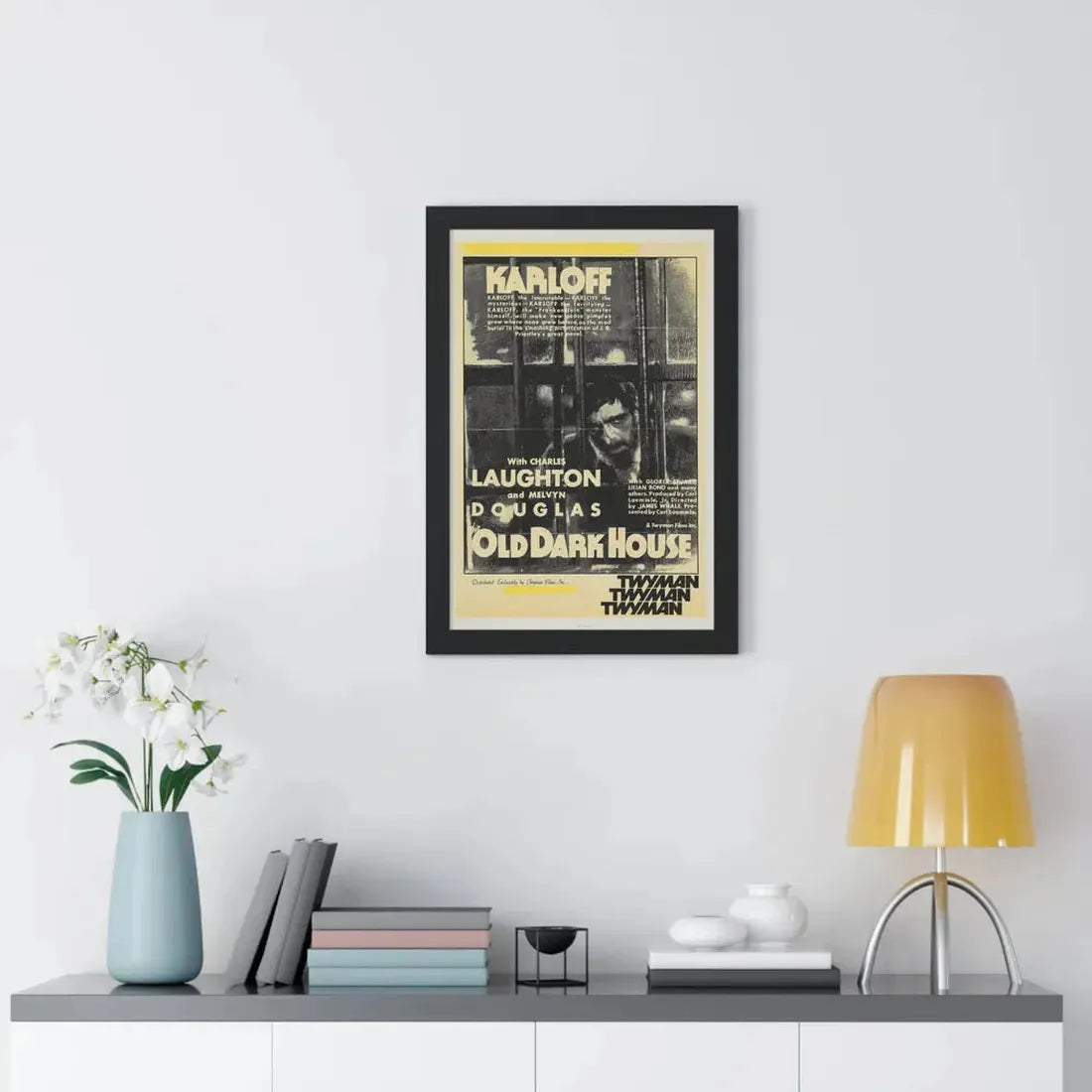 THE OLD DARK HOUSE 1932 - Framed Movie Poster - The Sticker Space