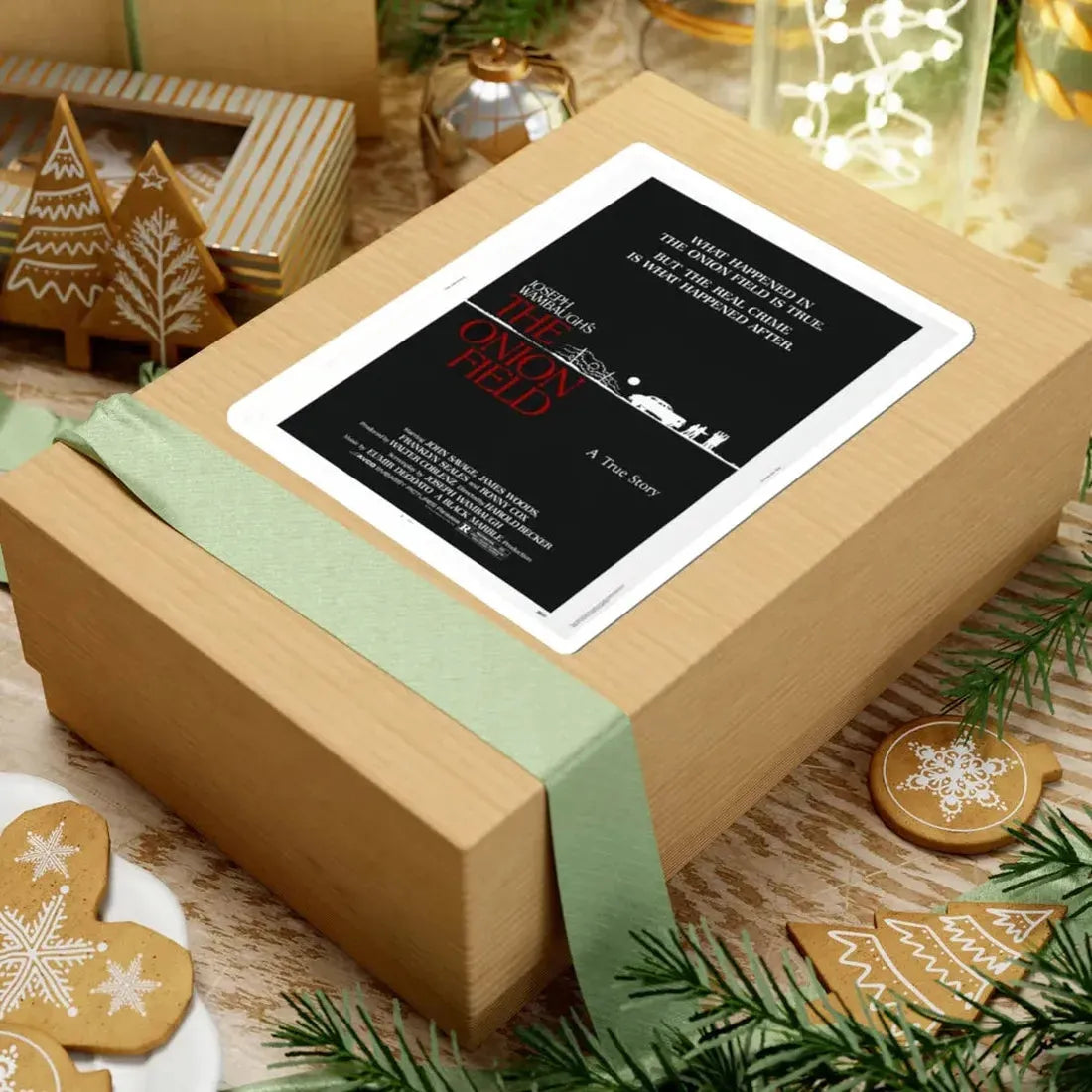 The Onion Field 1979 Movie Poster - STICKER Vinyl Kiss-Cut Decal - The Sticker Space