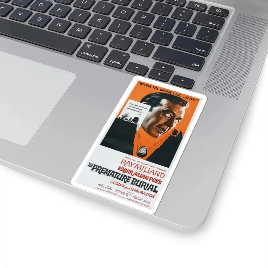 THE PREMATURE BURIAL (2) 1962 Movie Poster - STICKER Vinyl Kiss-Cut Decal - The Sticker Space