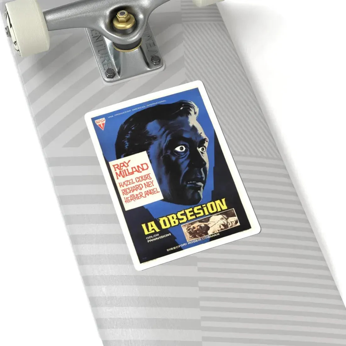 THE PREMATURE BURIAL (FRENCH) 1962 Movie Poster - STICKER Vinyl Kiss-Cut Decal - The Sticker Space