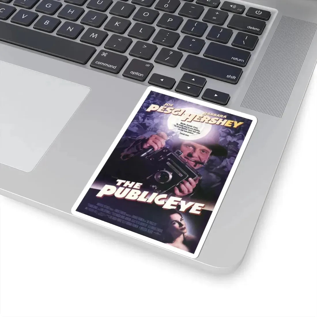 The Public Eye 1992 Movie Poster - STICKER Vinyl Kiss-Cut Decal - The Sticker Space