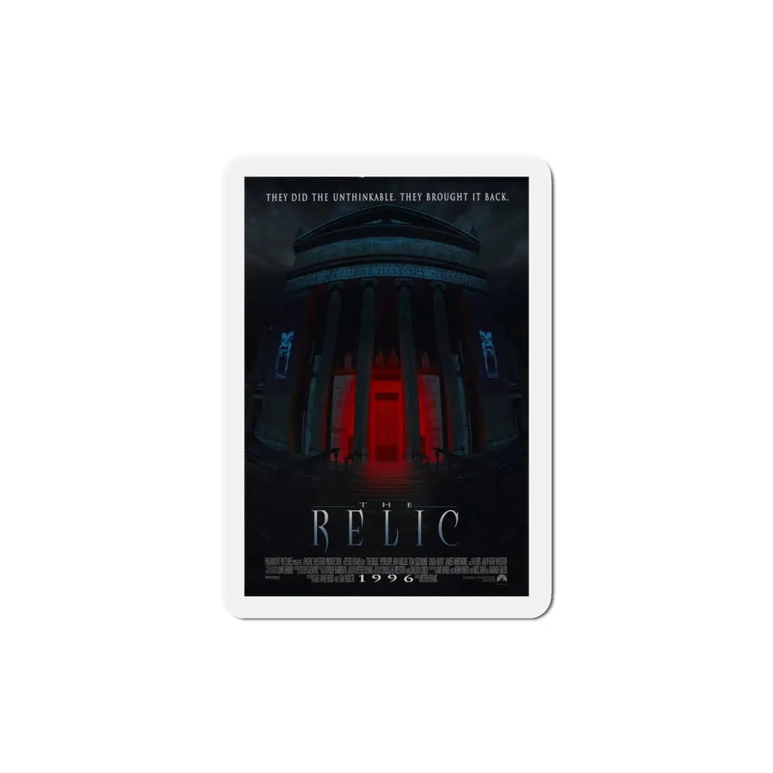 The Relic 1997 Movie Poster Refrigerator Magnet 6 Inch - The Sticker Space