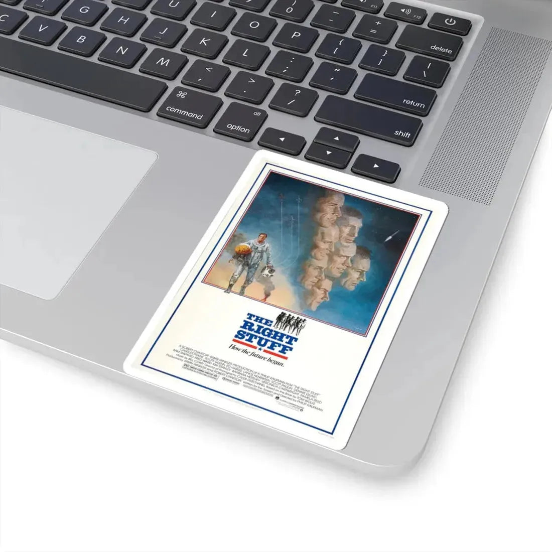 The Right Stuff 1983 Movie Poster - STICKER Vinyl Kiss-Cut Decal - The Sticker Space