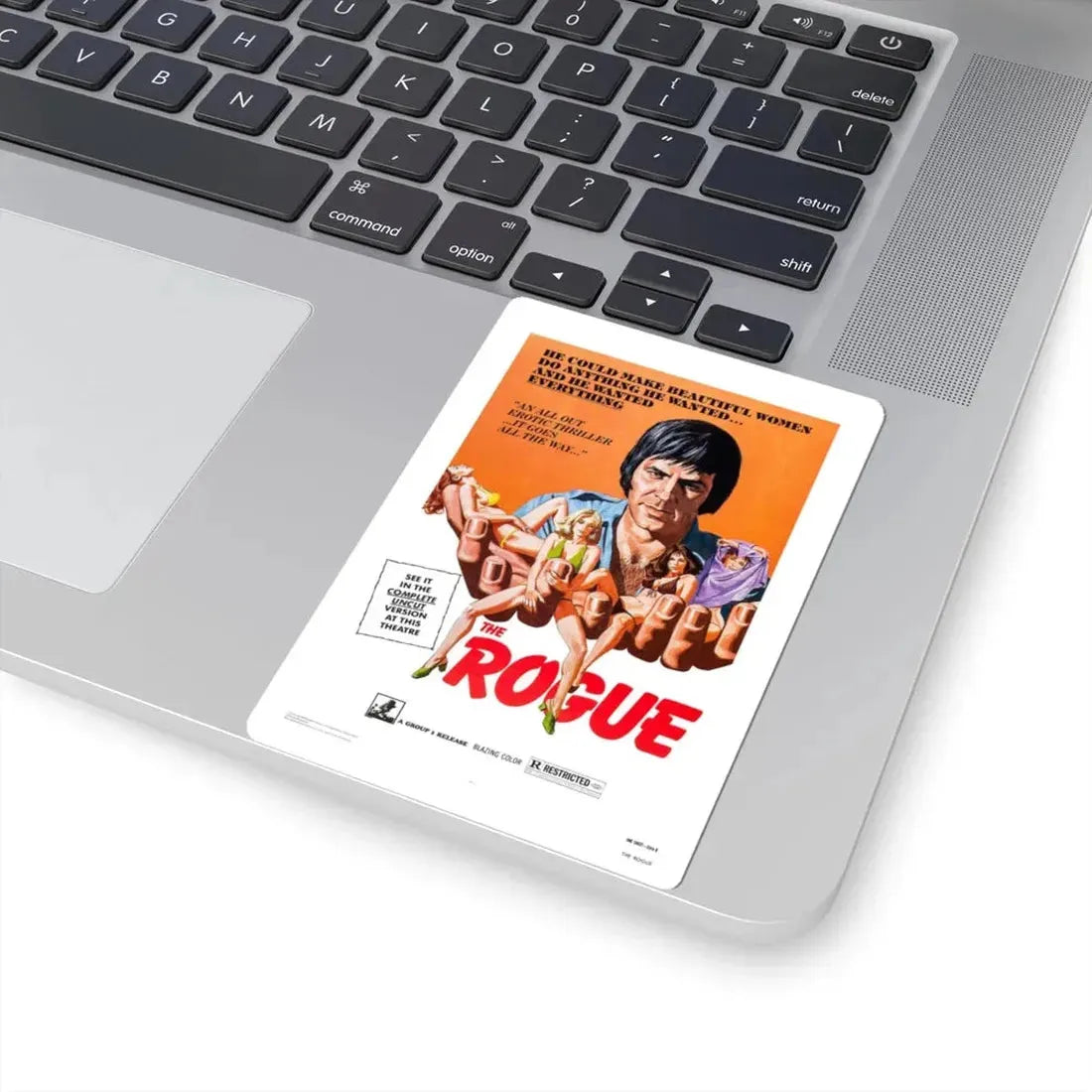 THE ROGUE 1971 Movie Poster - STICKER Vinyl Kiss-Cut Decal - The Sticker Space