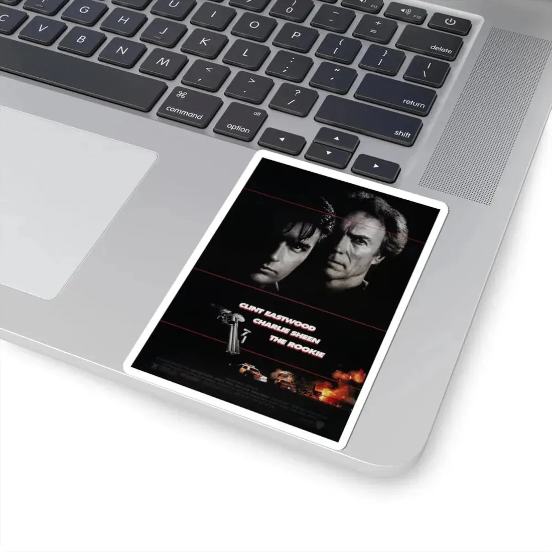 The Rookie 1990 Movie Poster - STICKER Vinyl Kiss-Cut Decal - The Sticker Space