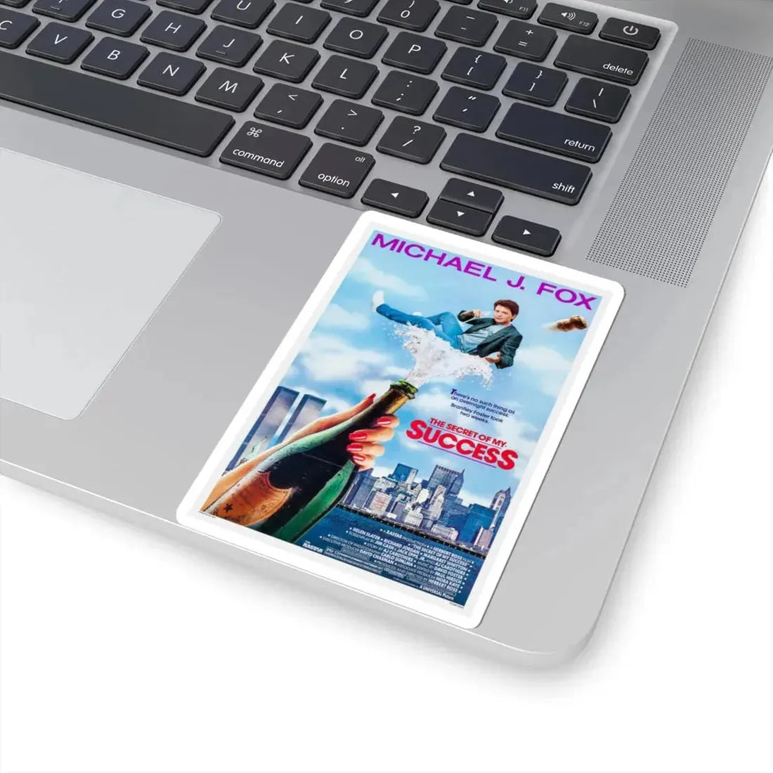The Secret of my Success 1987 Movie Poster - STICKER Vinyl Kiss-Cut Decal - The Sticker Space