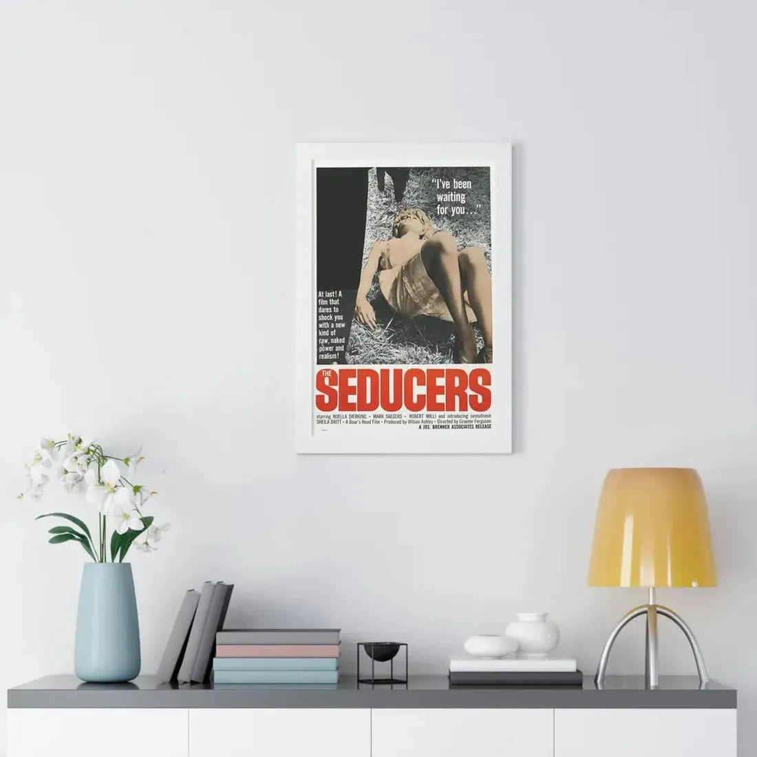 THE SEDUCERS 1962 - Framed Movie Poster - The Sticker Space