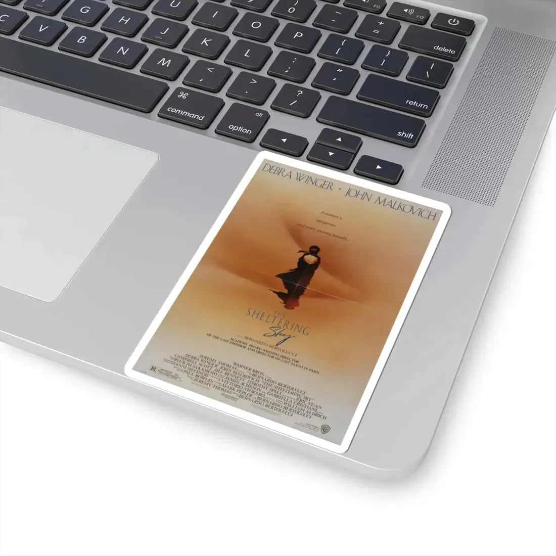 The Sheltering Sky 1990 Movie Poster - STICKER Vinyl Kiss-Cut Decal - The Sticker Space