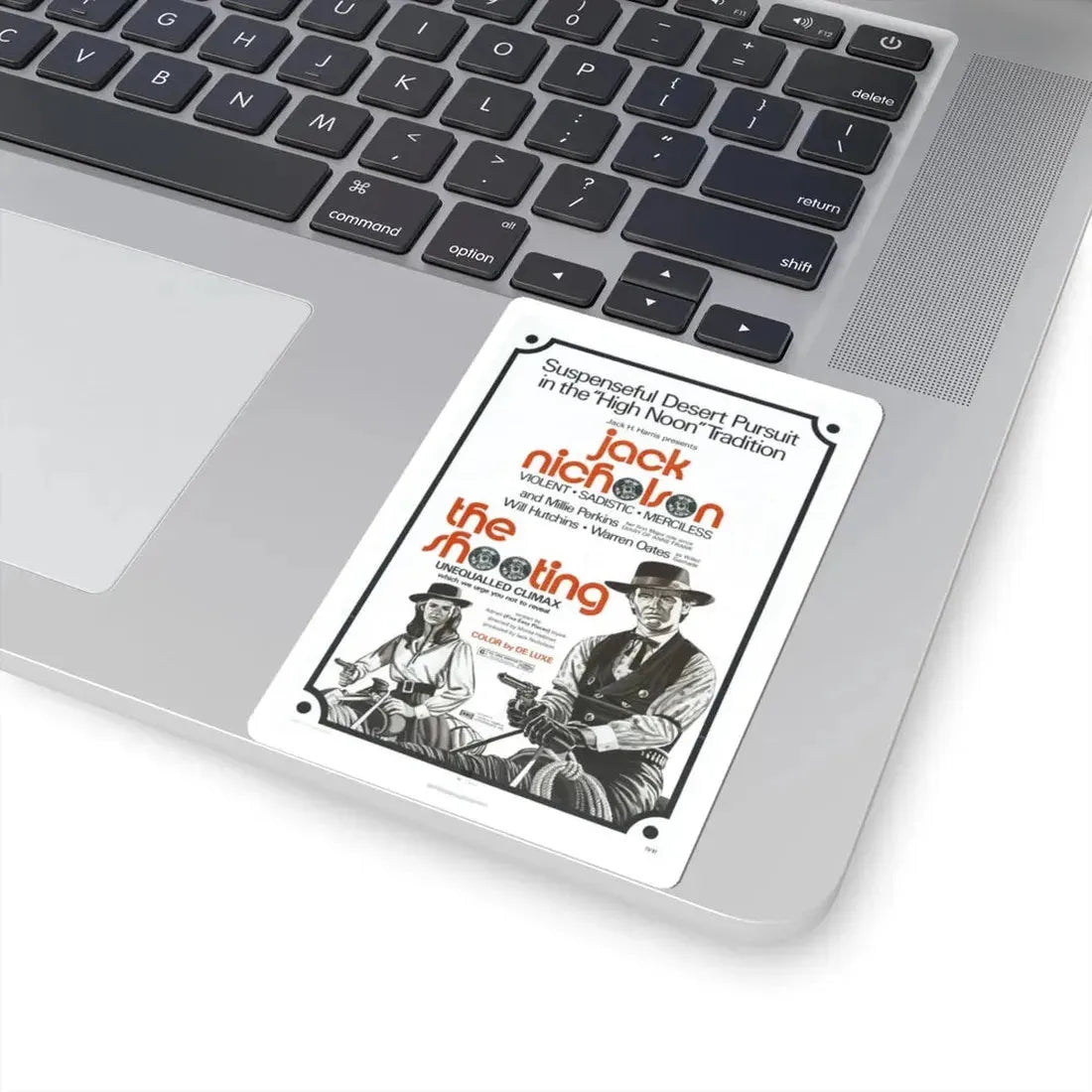 The Shooting 1967 Movie Poster - STICKER Vinyl Kiss-Cut Decal - The Sticker Space