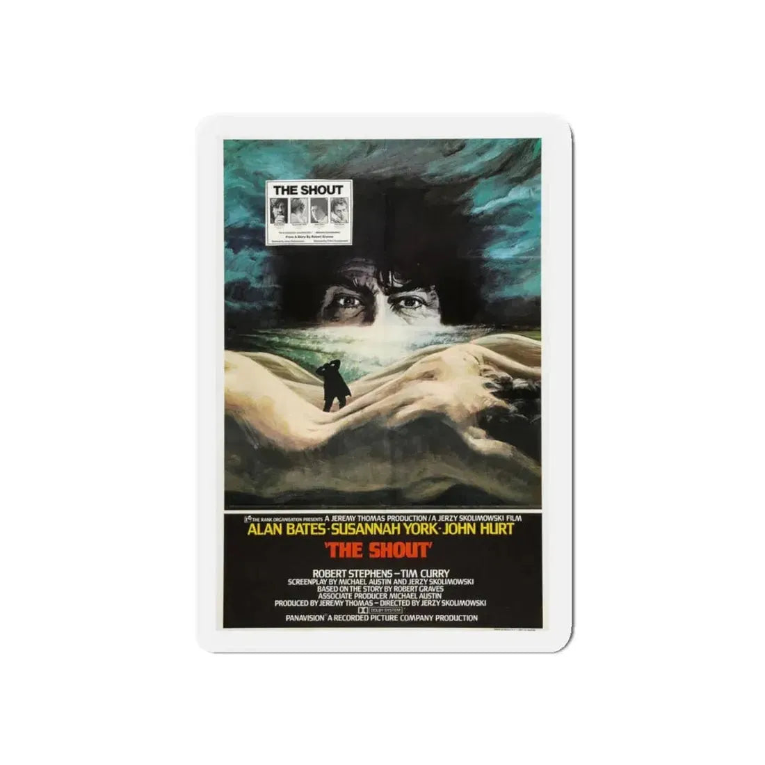 THE SHOUT 1978 Movie Poster - Refrigerator Magnet 5 Inch - The Sticker Space