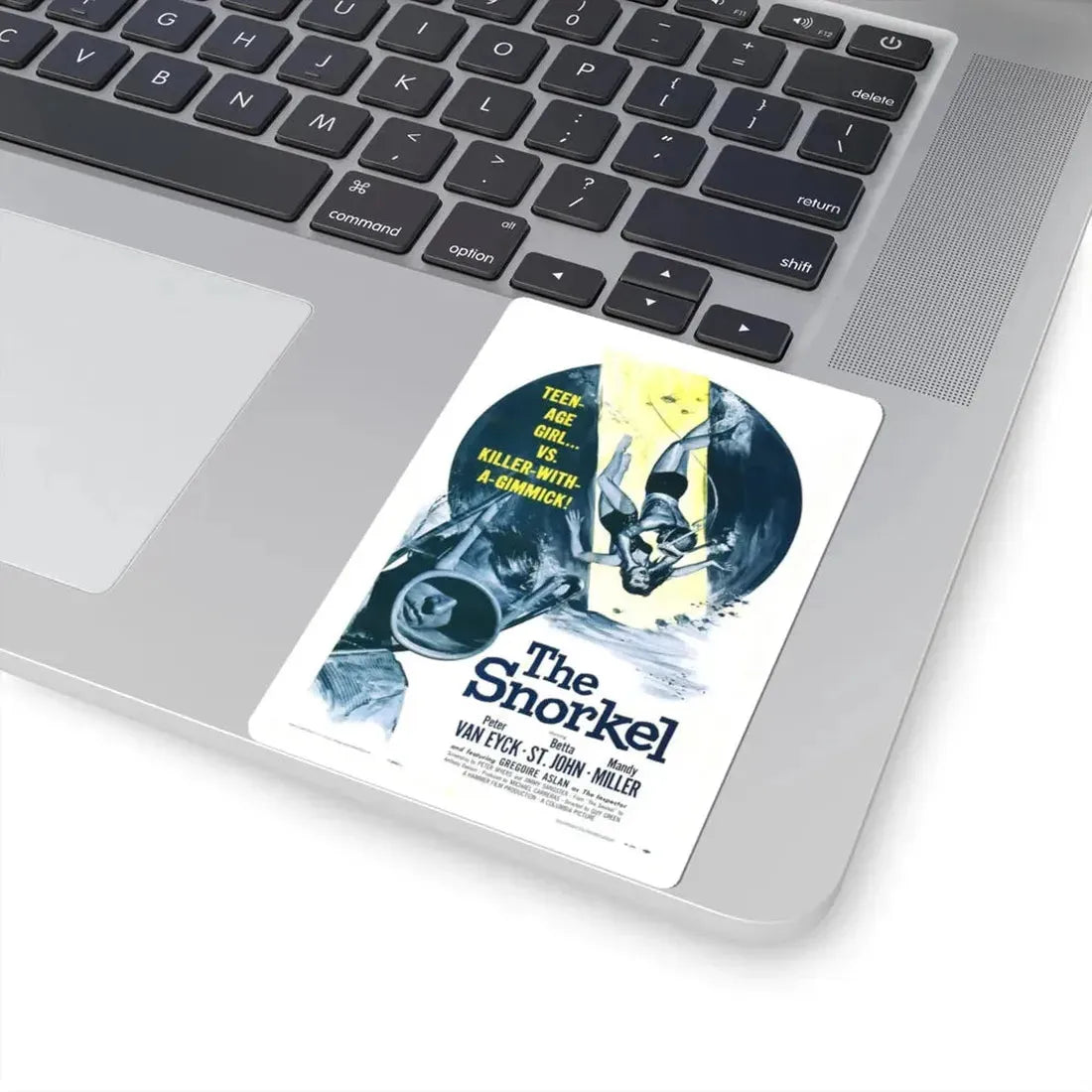 THE SNORKEL 1958 Movie Poster - STICKER Vinyl Kiss-Cut Decal - The Sticker Space