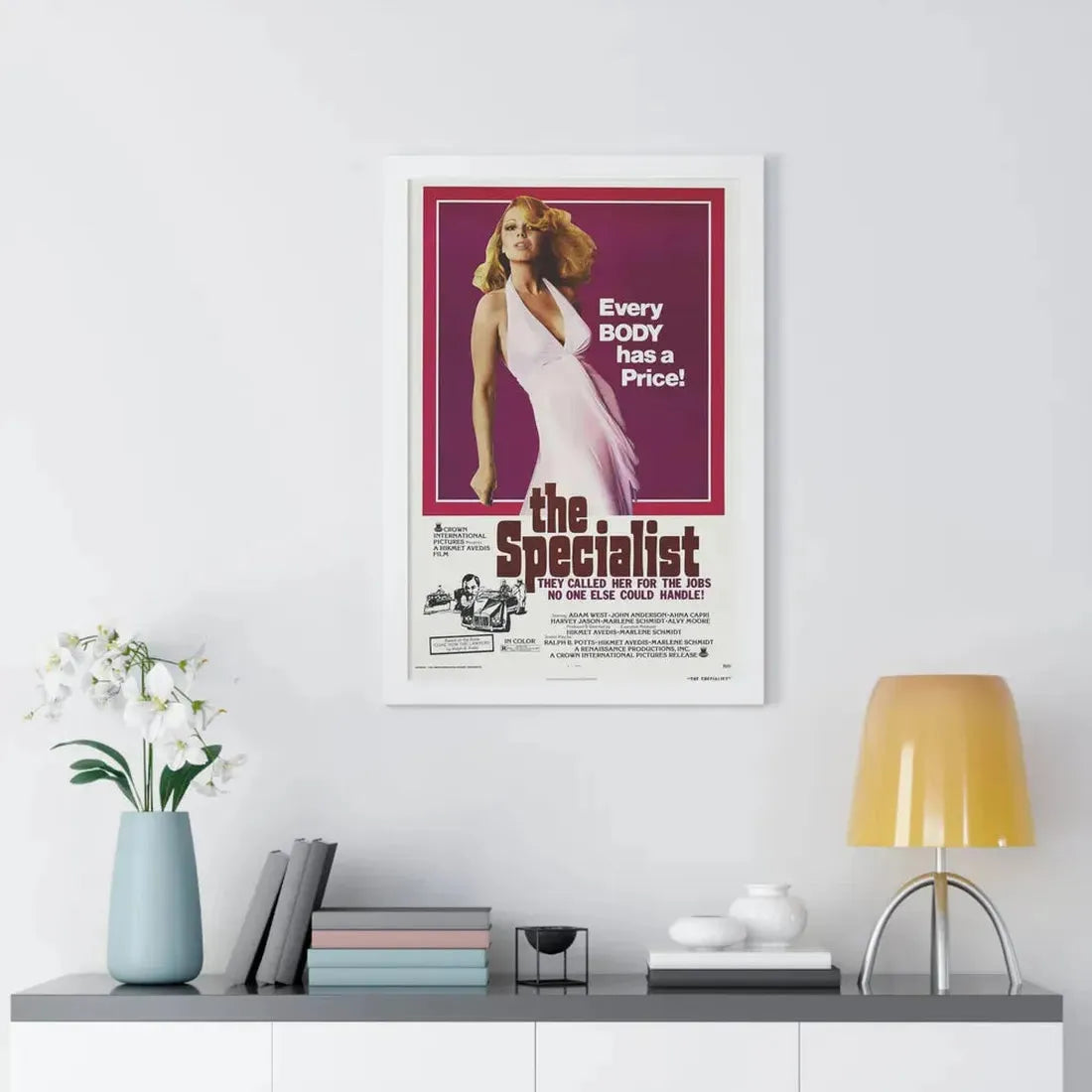 THE SPECIALIST 1975 - Framed Movie Poster - The Sticker Space