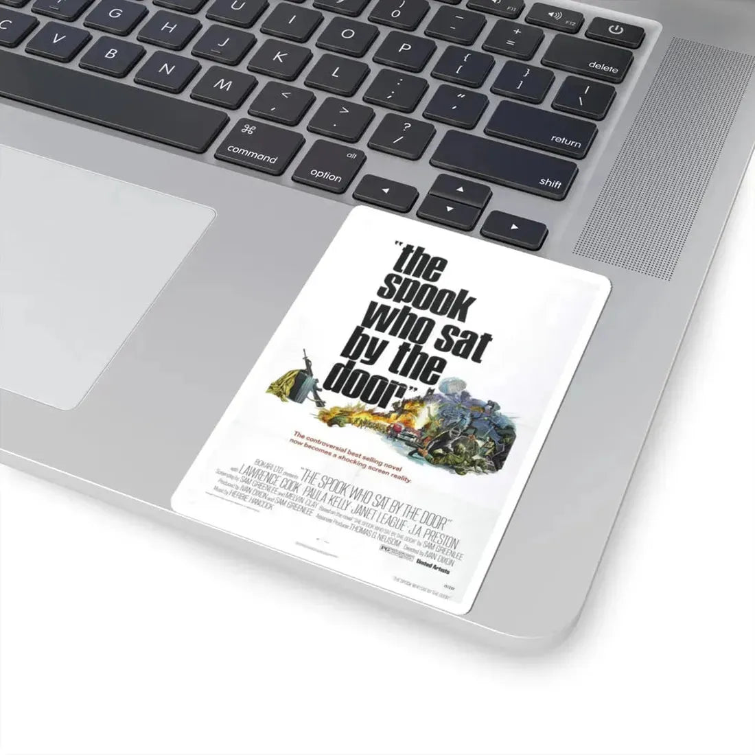 The Spook Who Sat by the Door 1973 Movie Poster - STICKER Vinyl Kiss-Cut Decal - The Sticker Space