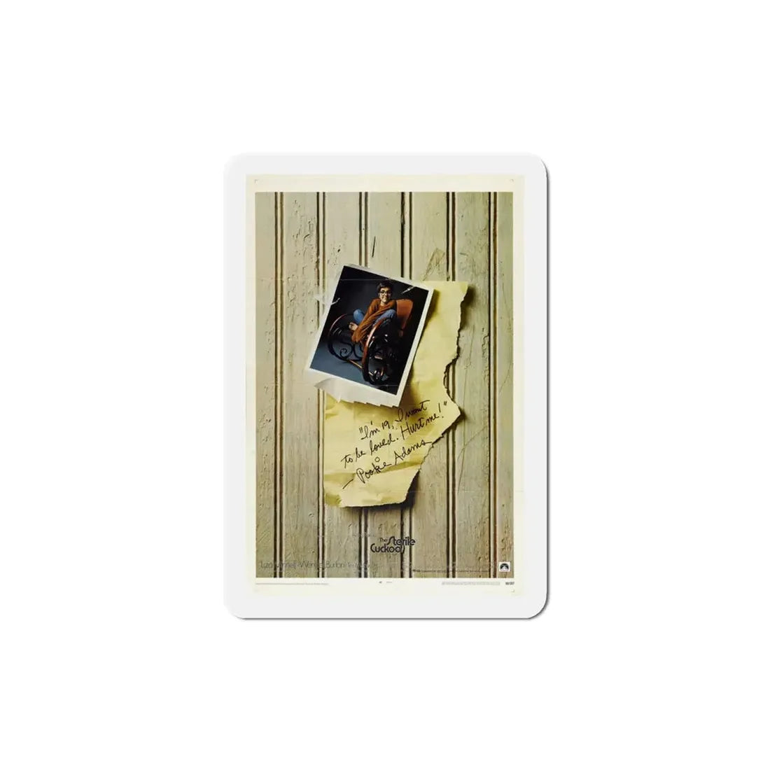 The Sterile Cuckoo 1969 Movie Poster Refrigerator Magnet 4 Inch - The Sticker Space