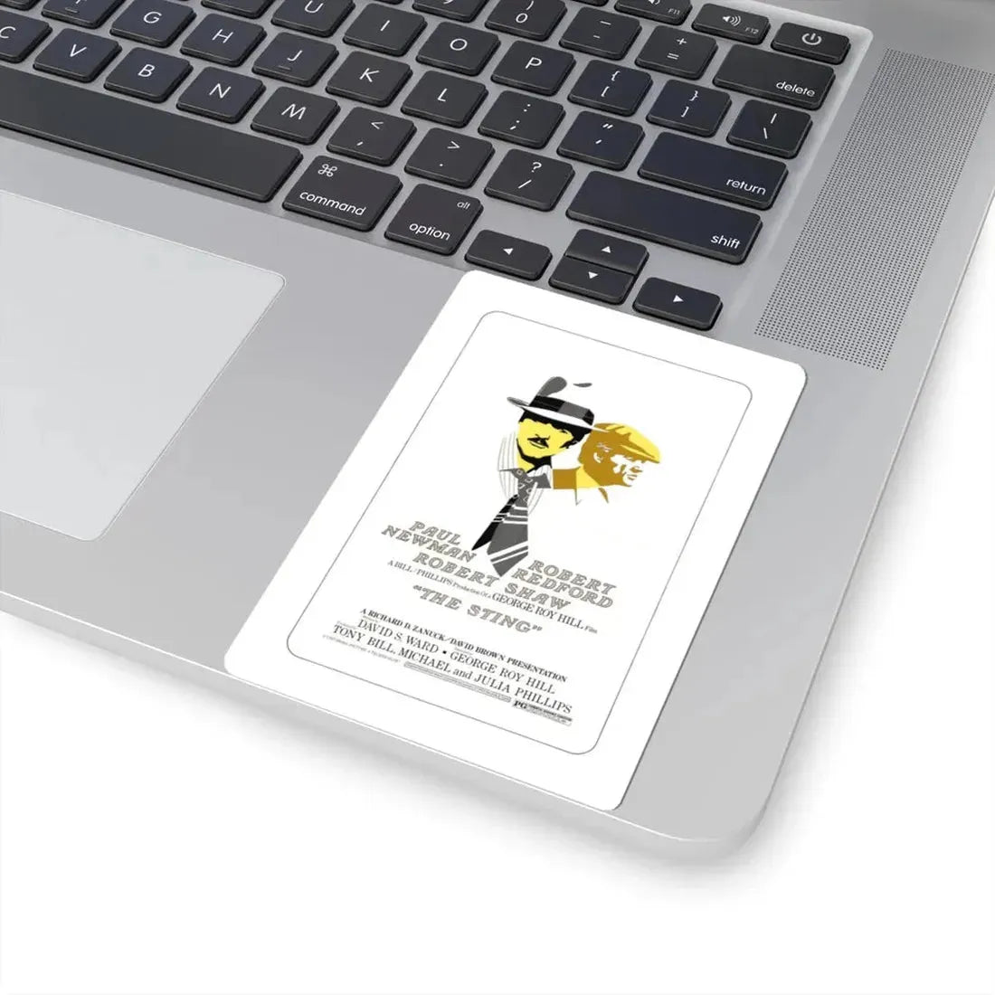 The Sting 1973 3 Movie Poster - STICKER Vinyl Kiss-Cut Decal - The Sticker Space