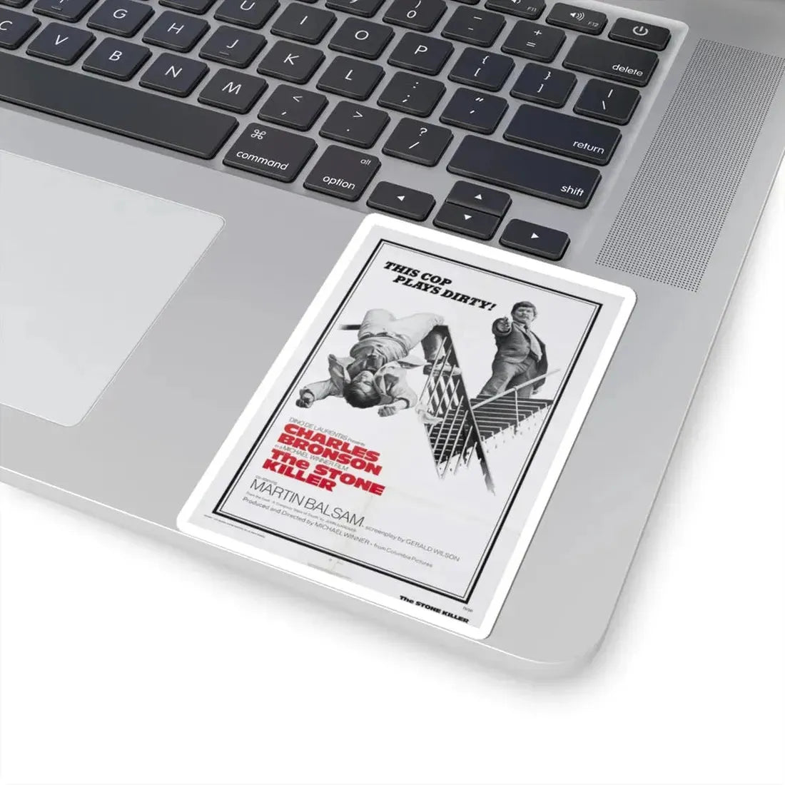 The Stone Killer 1973 Movie Poster - STICKER Vinyl Kiss-Cut Decal - The Sticker Space