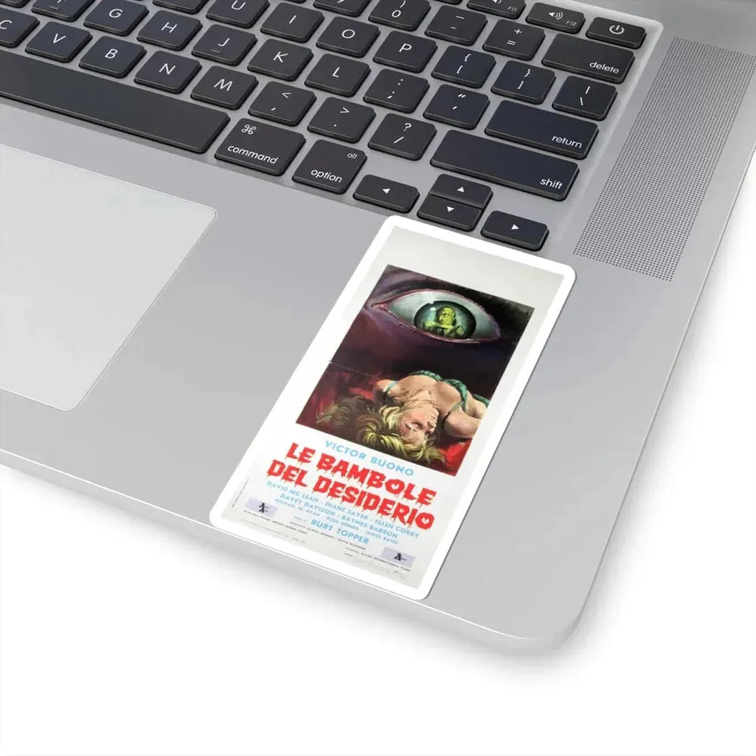 THE STRANGLER (ITALIAN) 1964 Movie Poster - STICKER Vinyl Kiss-Cut Decal - The Sticker Space