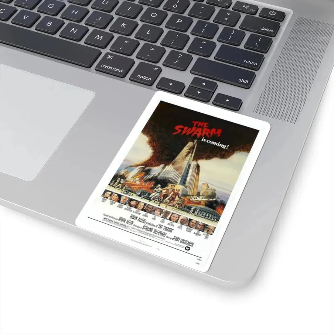 THE SWARM 1978 Movie Poster - STICKER Vinyl Kiss-Cut Decal - The Sticker Space