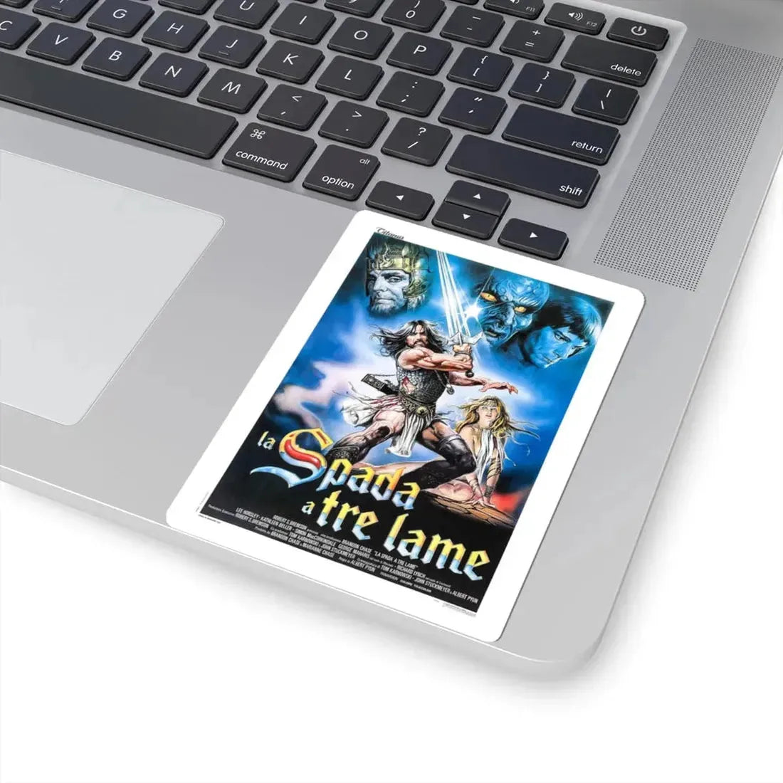 THE SWORD AND THE SORCERER (ITALIAN) 1982 Movie Poster - STICKER Vinyl Kiss-Cut Decal - The Sticker Space