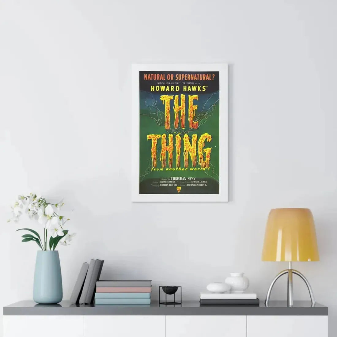 THE THING (FROM ANOTHER WORLD) 2 1951 - Framed Movie Poster - The Sticker Space