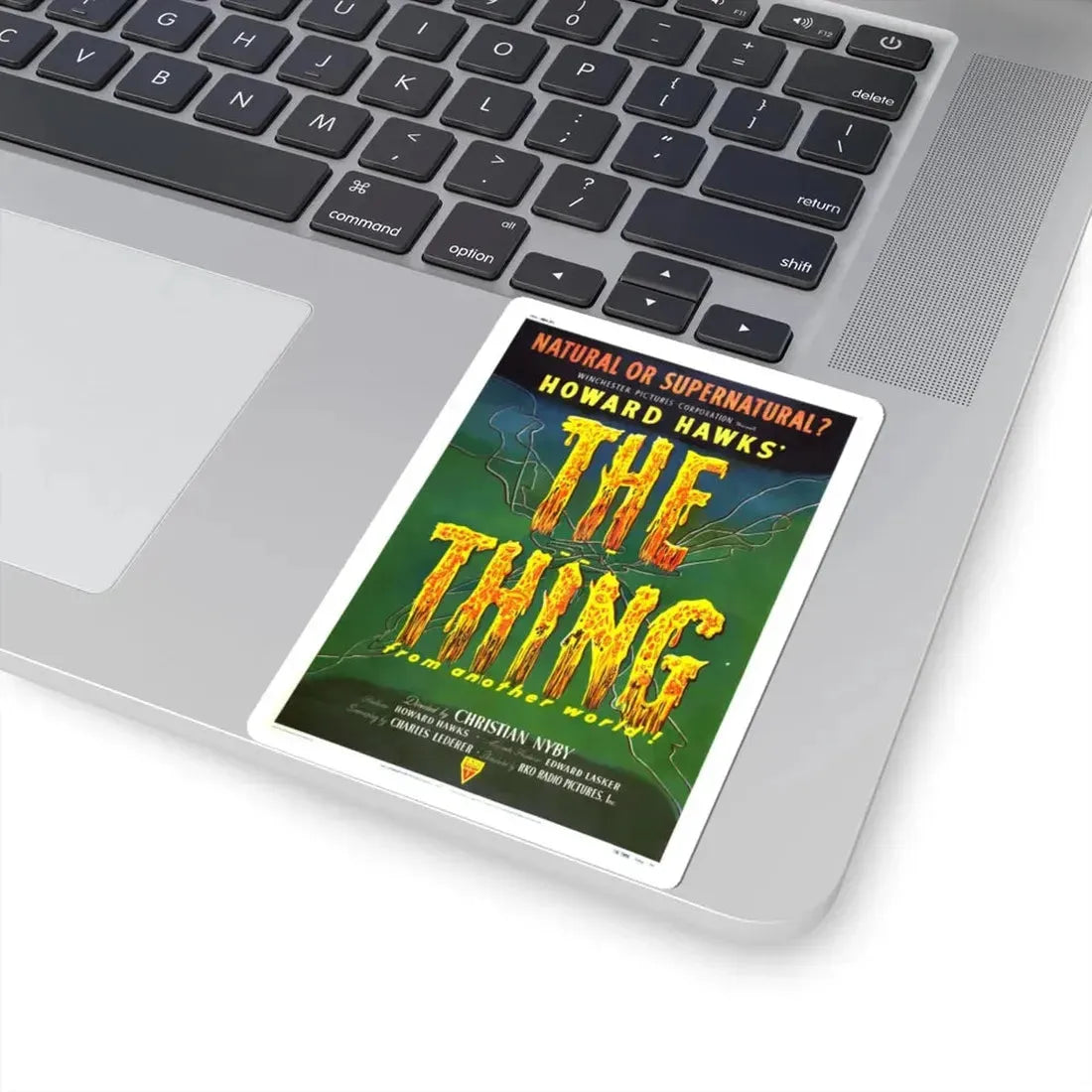 THE THING (FROM ANOTHER WORLD) 2 1951 Movie Poster - STICKER Vinyl Kiss-Cut Decal - The Sticker Space