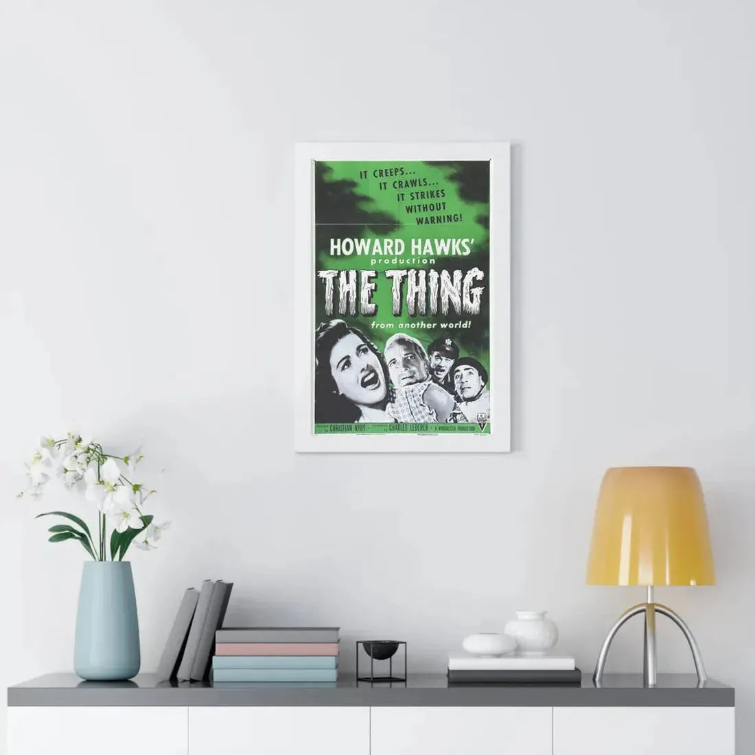 THE THING (FROM ANOTHER WORLD) 3 1951 - Framed Movie Poster - The Sticker Space