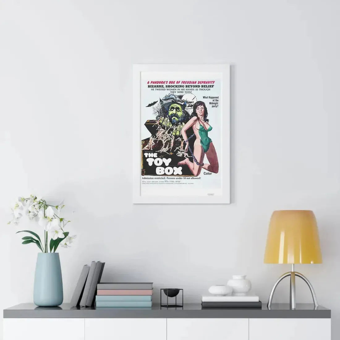 THE TOY BOX 1971 - Framed Movie Poster - The Sticker Space