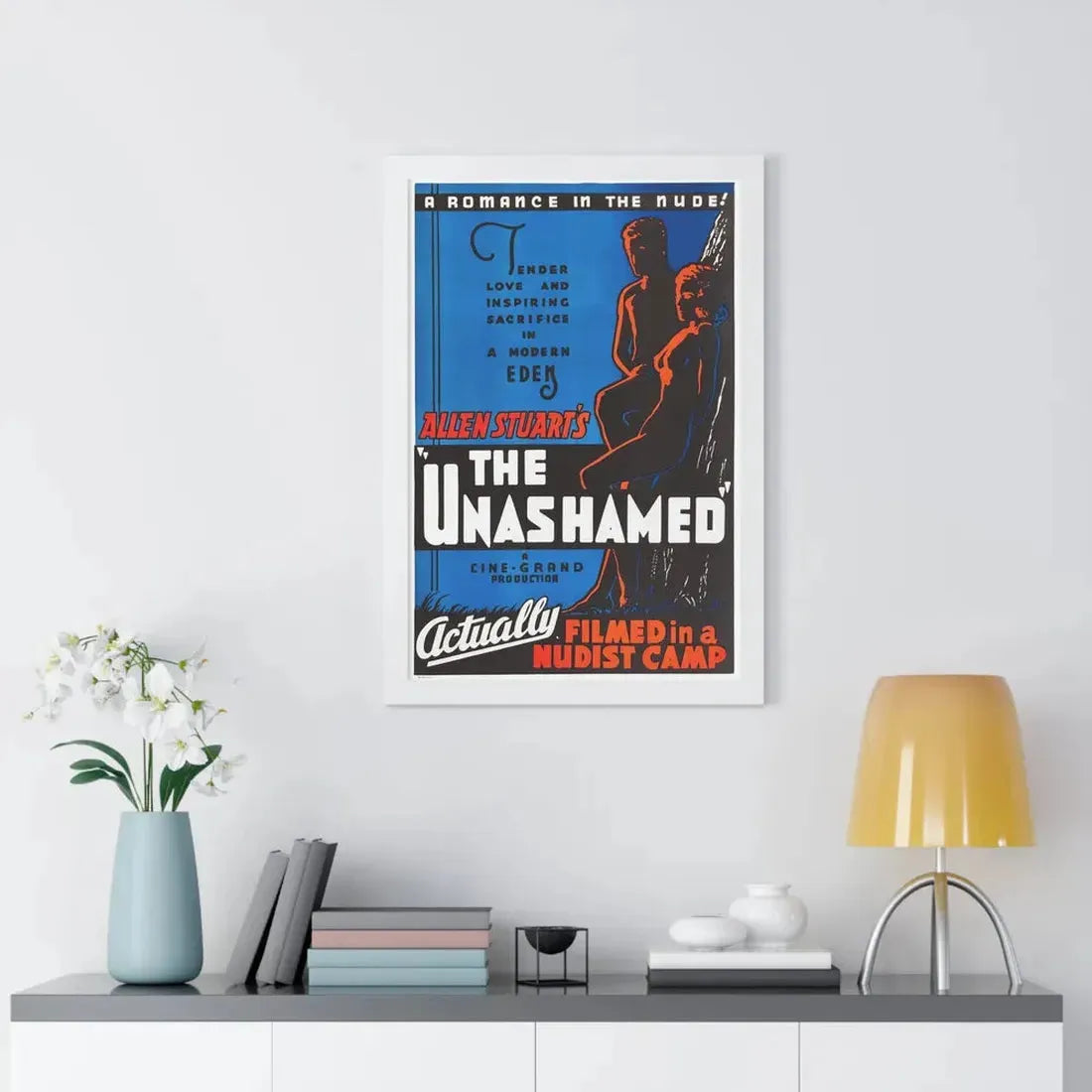 THE UNASHAMED 1938 - Framed Movie Poster - The Sticker Space