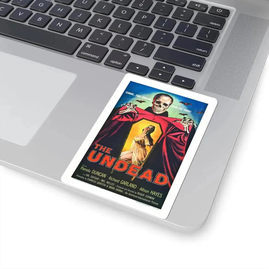 THE UNDEAD 1957 Movie Poster - STICKER Vinyl Kiss-Cut Decal - The Sticker Space