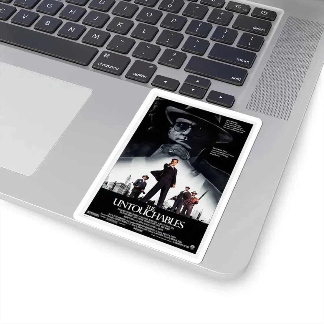 The Untouchables 1987 Movie Poster - STICKER Vinyl Kiss-Cut Decal - The Sticker Space