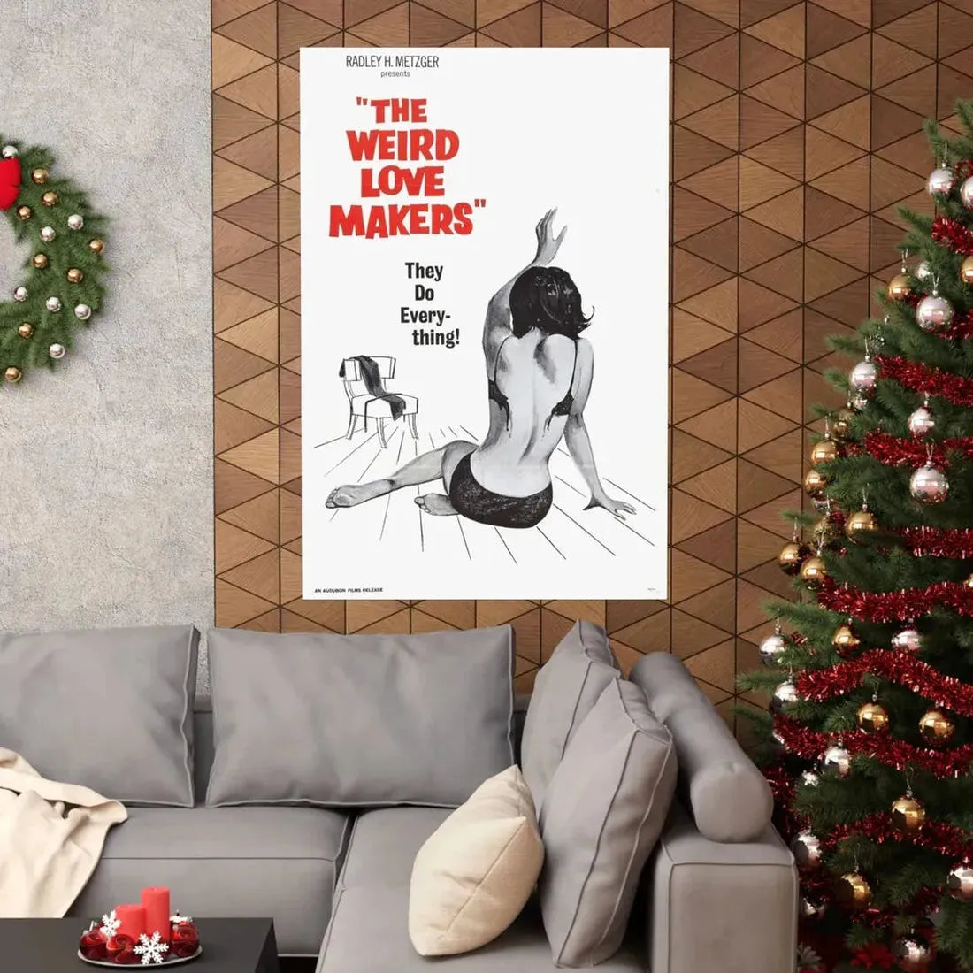 THE WEIRD LOVE MAKERS 1963 - Paper Movie Poster - The Sticker Space