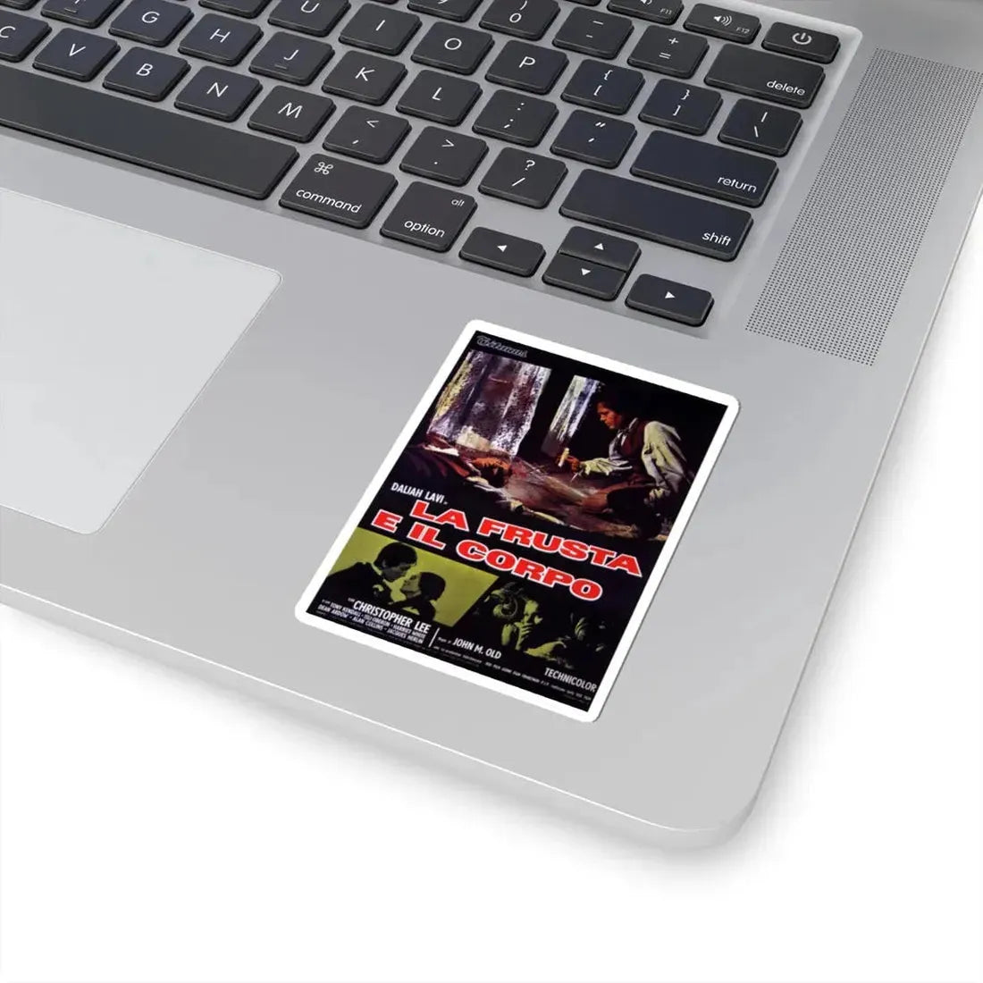 THE WHIP AND THE BODY (ITALIAN) 1963 Movie Poster - STICKER Vinyl Kiss-Cut Decal - The Sticker Space