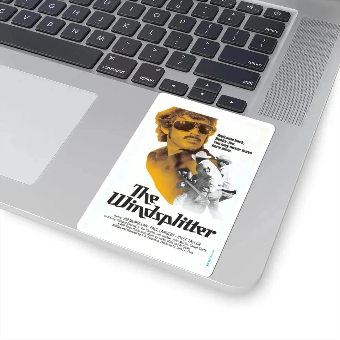 THE WINDSPLITTER 1971 Movie Poster - STICKER Vinyl Kiss-Cut Decal - The Sticker Space