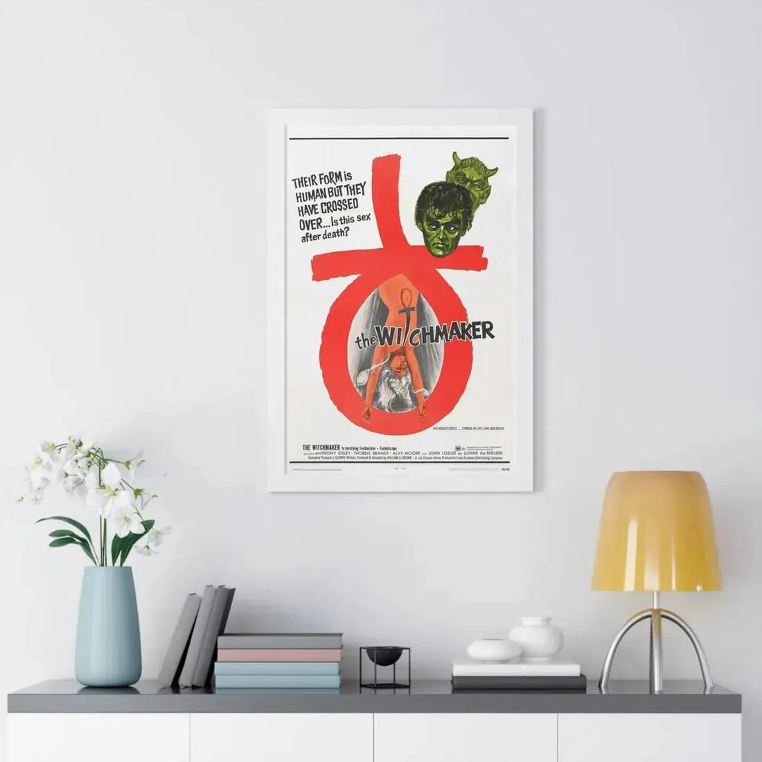 THE WITCHMAKER 1969 - Framed Movie Poster - The Sticker Space