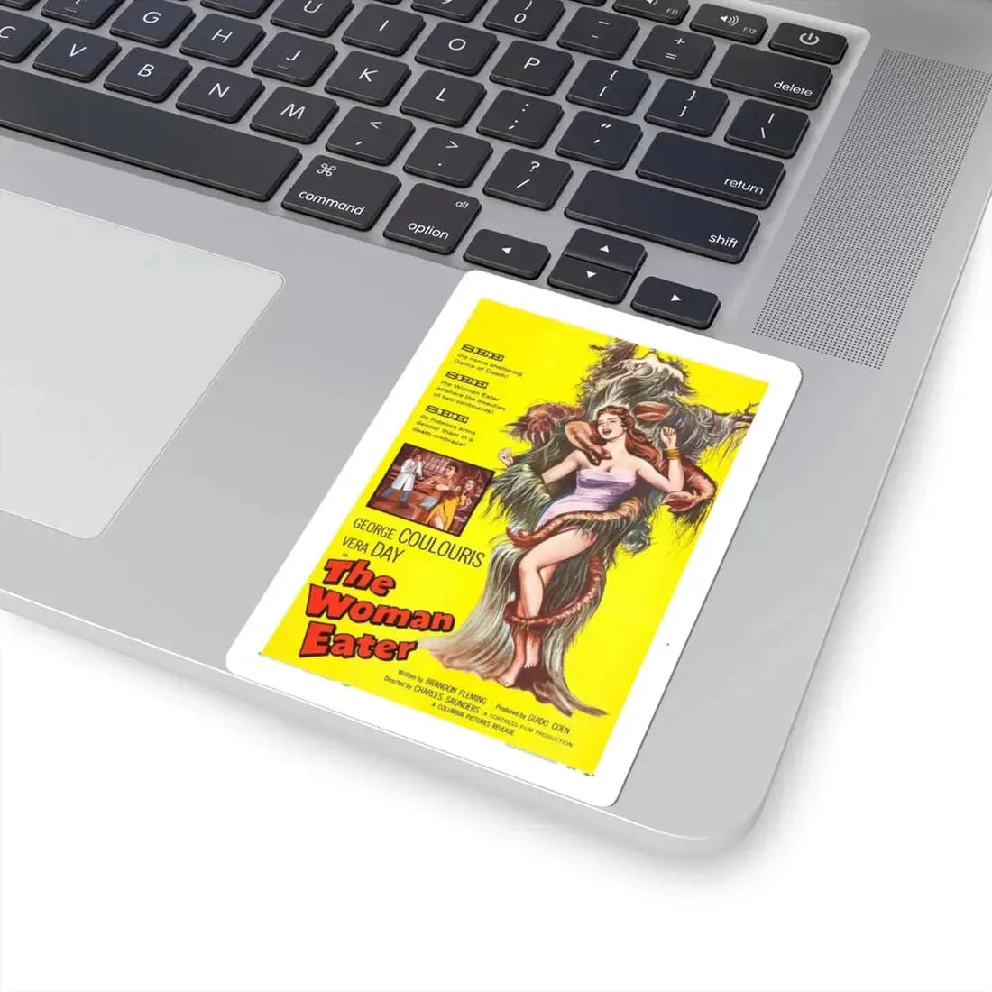 THE WOMAN EATER 1958 Movie Poster - STICKER Vinyl Kiss-Cut Decal - The Sticker Space