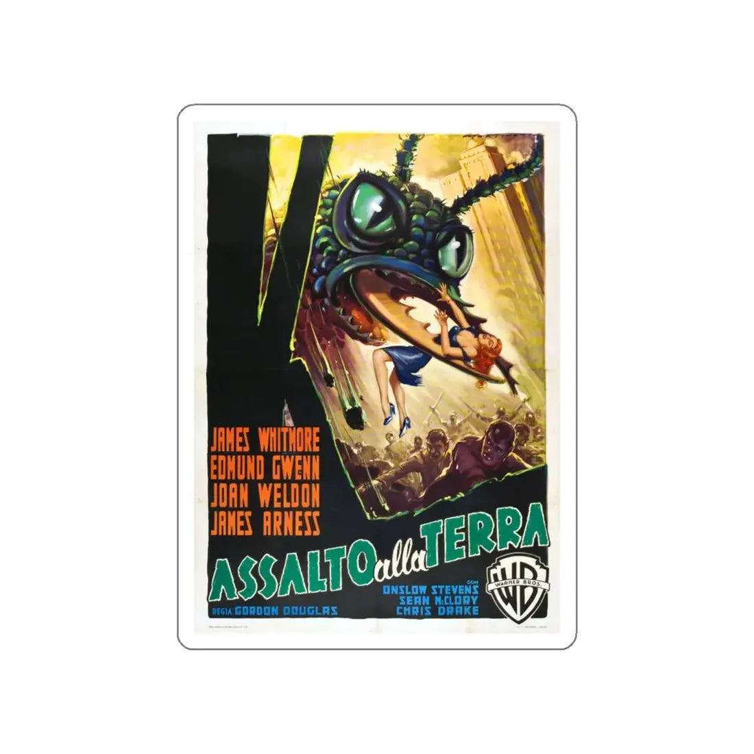 THEM! (SPANISH) 1954 Movie Poster STICKER Vinyl Die-Cut Decal 5 Inch - The Sticker Space