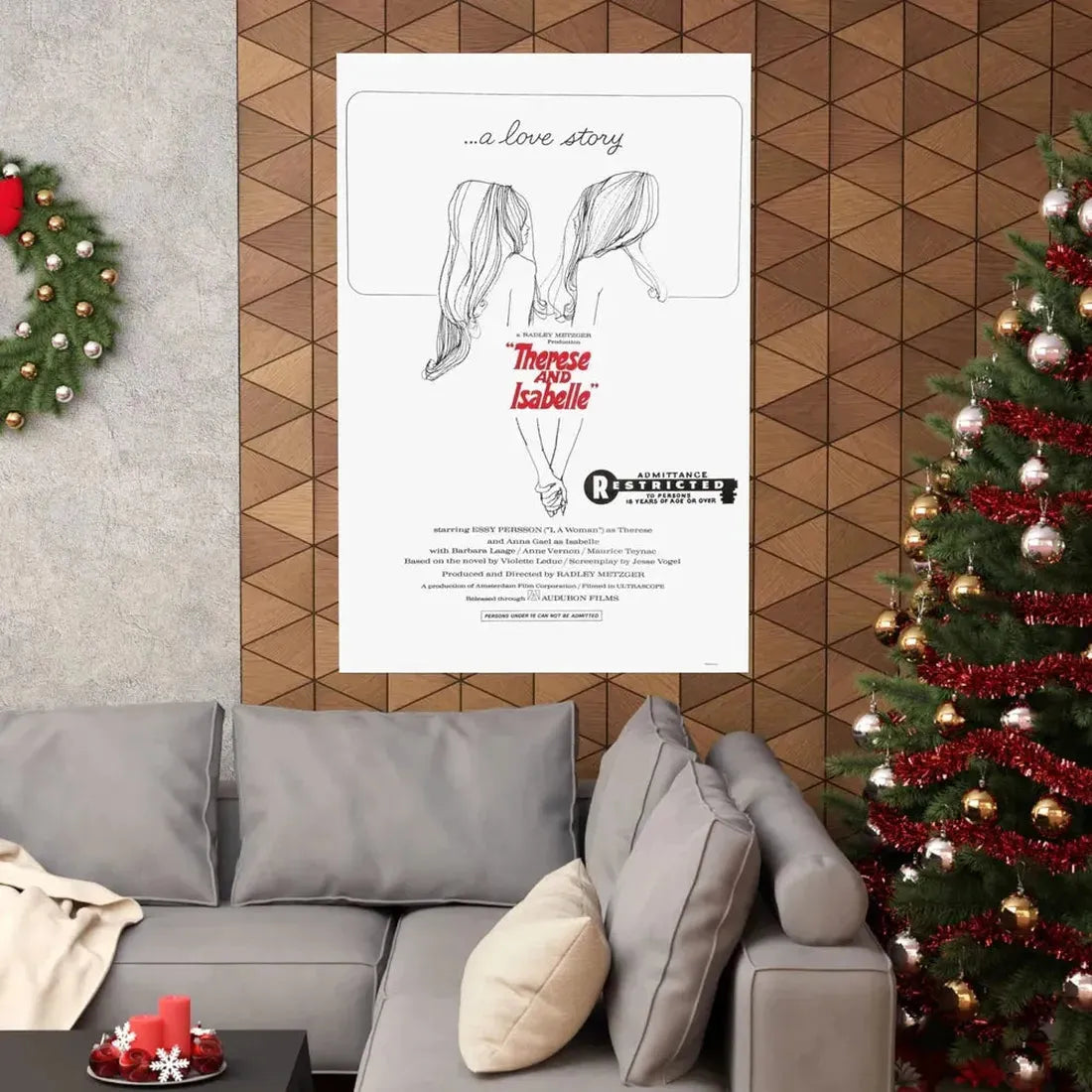 THERESE AND ISABEL 1968 - Paper Movie Poster - The Sticker Space