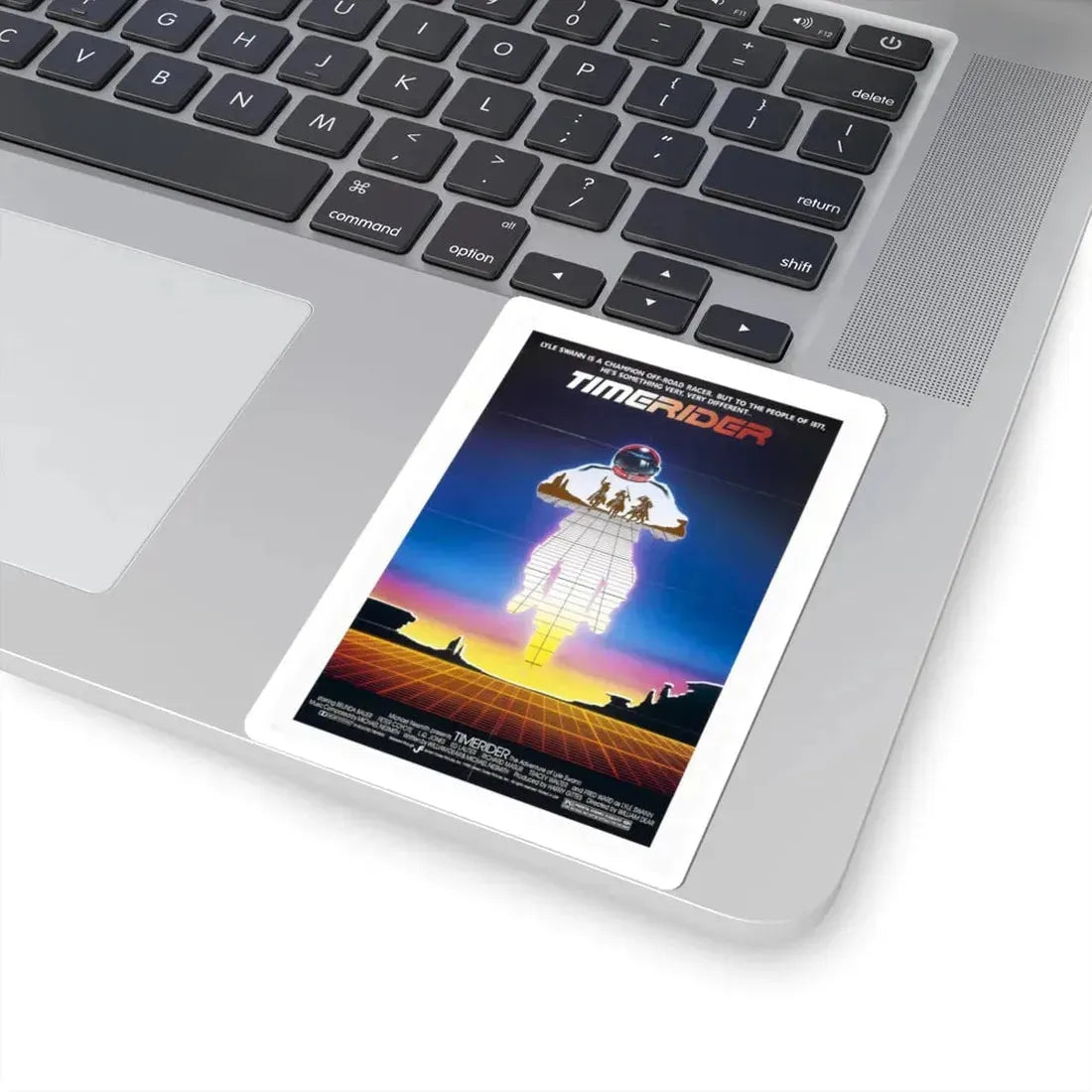 TIMERIDER 1982 Movie Poster - STICKER Vinyl Kiss-Cut Decal - The Sticker Space