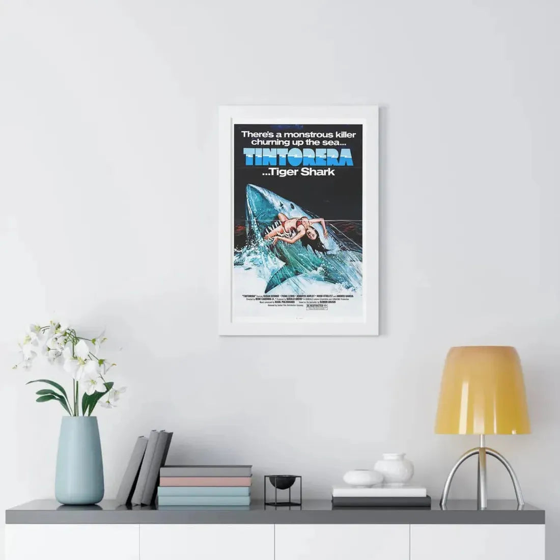 TINTORERA 1977 - Framed Movie Poster - The Sticker Space