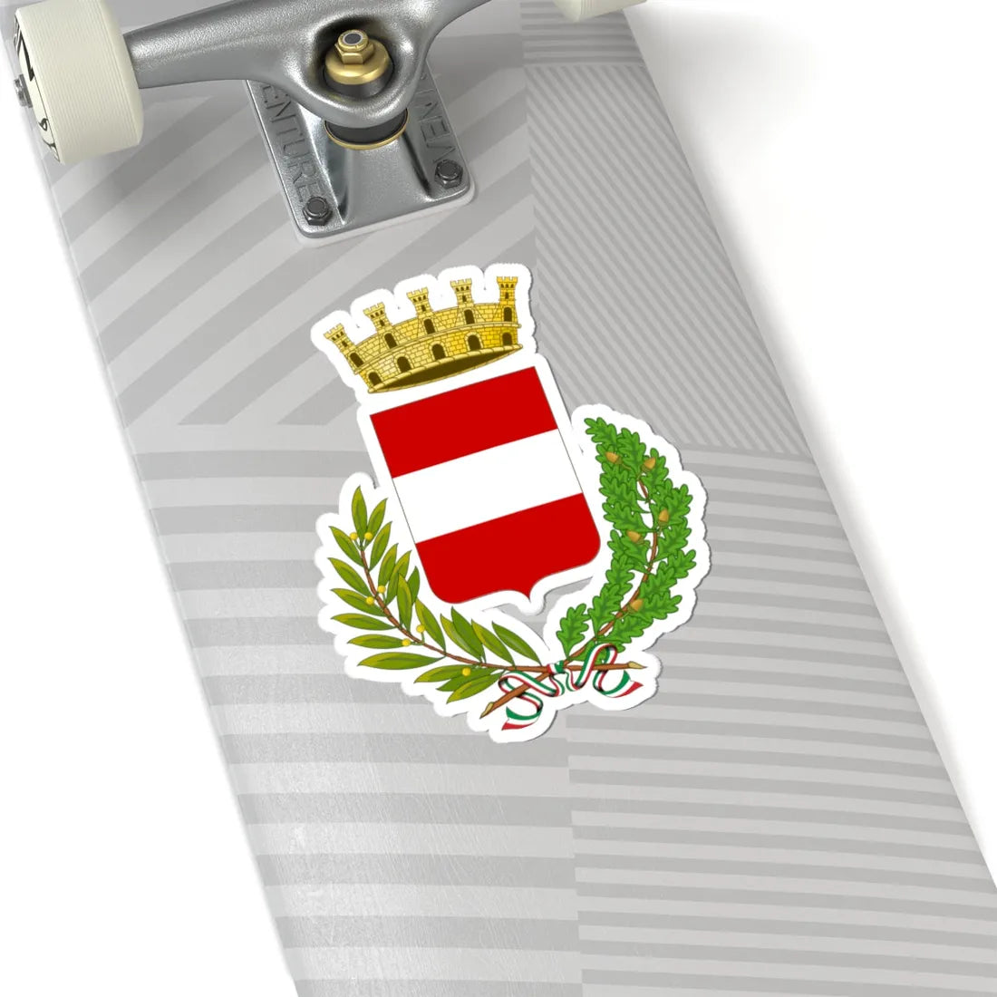 Tolentino-Stemma (Italy) (Coat of Arms) STICKER Vinyl Kiss-Cut Decal - The Sticker Space