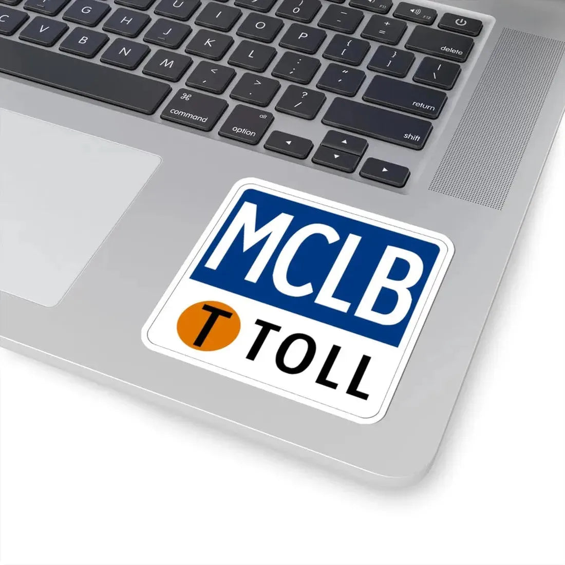 Toll Texas MCLB new (Texas) (Road Sign) STICKER Vinyl Kiss-Cut Decal - The Sticker Space