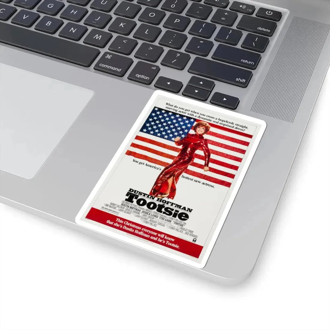 Tootsie 1982 Movie Poster - STICKER Vinyl Kiss-Cut Decal - The Sticker Space