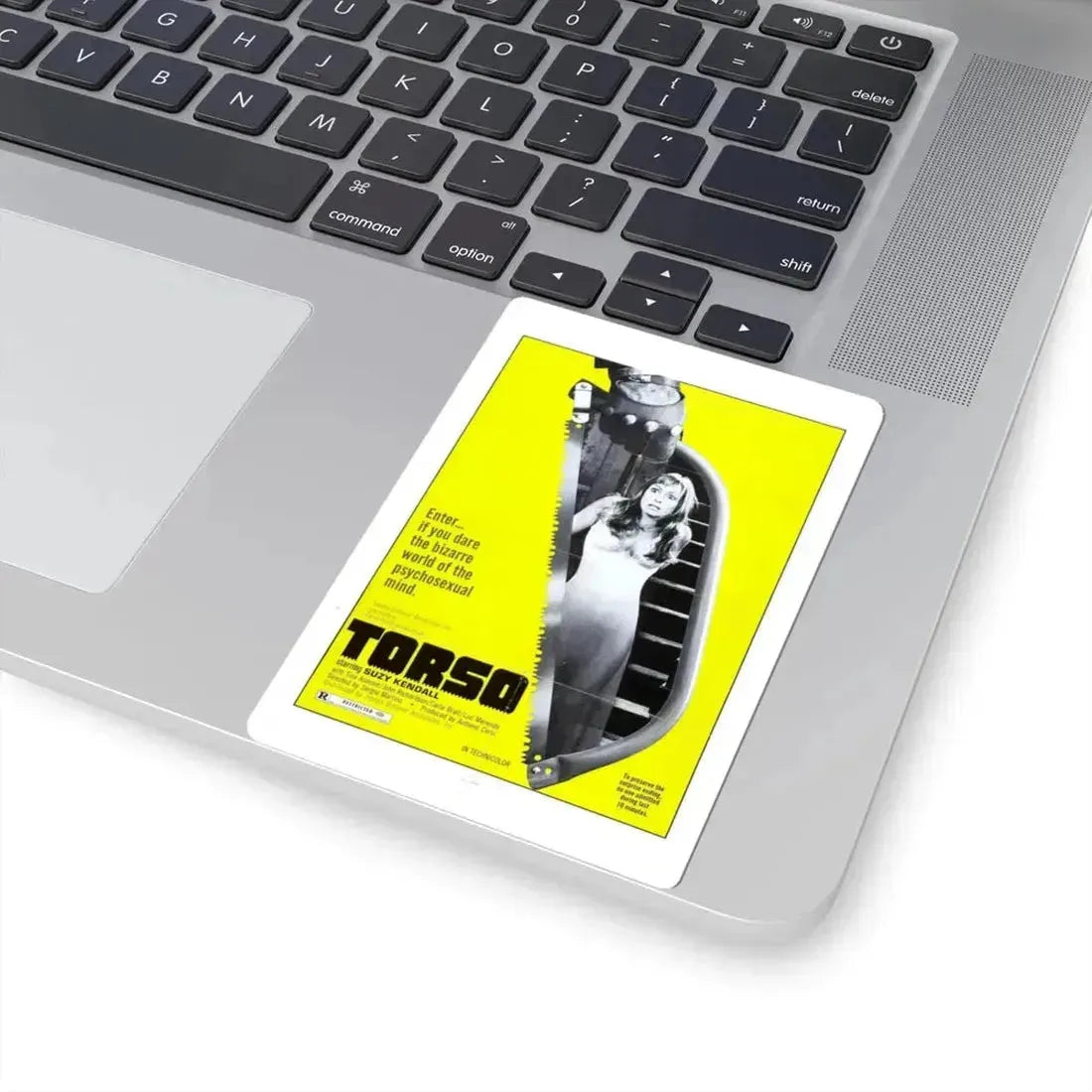 TORSO 1973 Movie Poster - STICKER Vinyl Kiss-Cut Decal - The Sticker Space