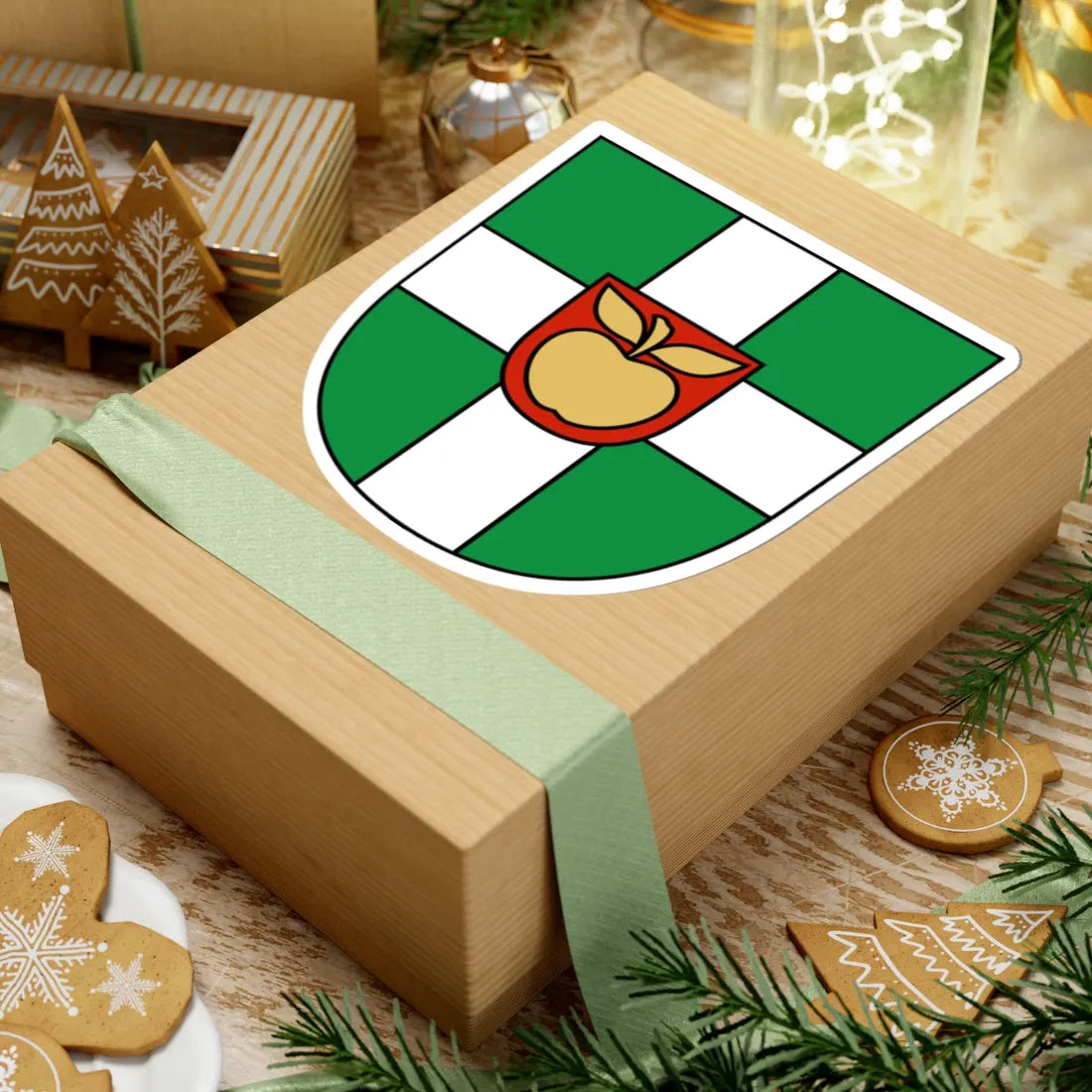 Türi valla vapp (Estonia) (Coat of Arms) STICKER Vinyl Kiss-Cut Decal - The Sticker Space